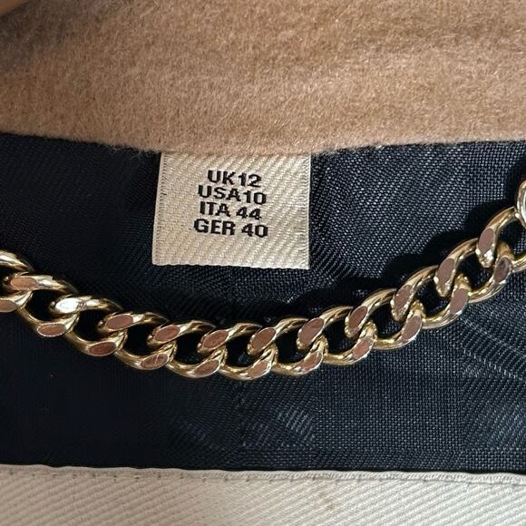 BURBERRY Heronsby Wool & Cashmere Patch Pocket Wrap Coat - Picture 12 of 14